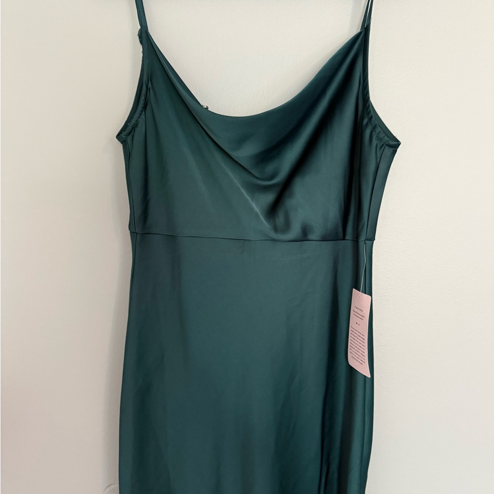 BHLDN Teal Midi Dress
